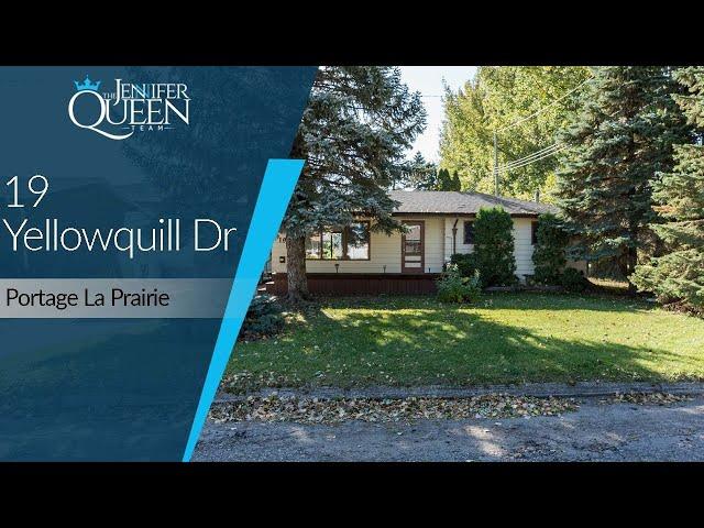 19 Yellowquill Dr, Portage La Prairie, MB $224,900 Jen Queen - WPG Realtor with RE/MAX Professionals