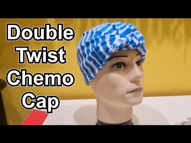 How to sew a chemo cap free DIY beginner sewing pattern. Twisted head wrap tutorial