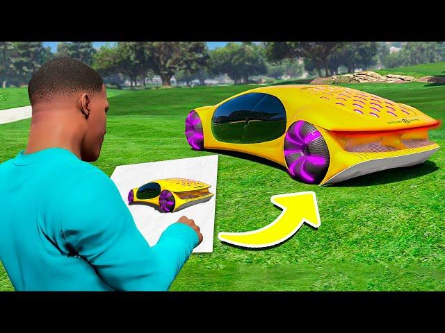 SE EU DESENHAR APARECE NO GTA 5 (impossível!!!)