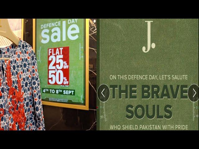 j. today sale || Junaid Jamshed sale today || J. Summer collection 2024 || j. defence day sale 2024