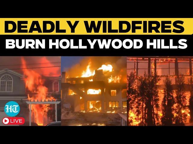 Hollywood Hills Fire LIVE | Los Angeles Fire Kills At Least 16 | California Wildfire | US Fire