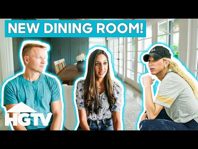 Galey Alix TRANSFORMS Couple's Dining Room! | Home In A Heartbeat With Galey Alix