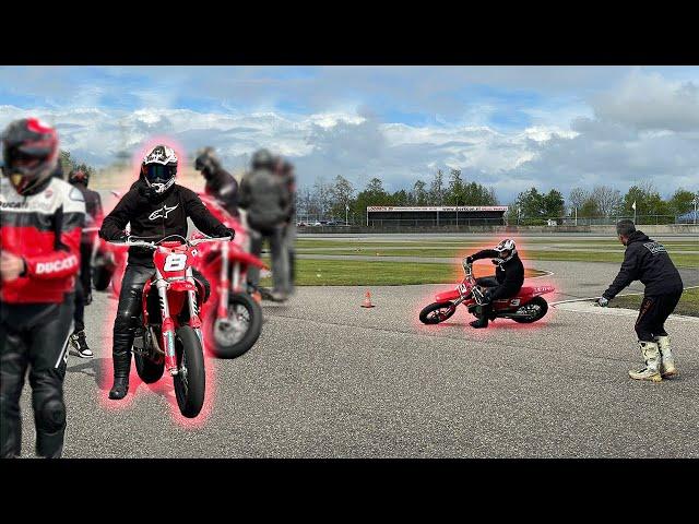 RACE TRAINING OP 350CC SUPERMOTOS ️ CRASH | STUNT | 4K ONBOARD POV