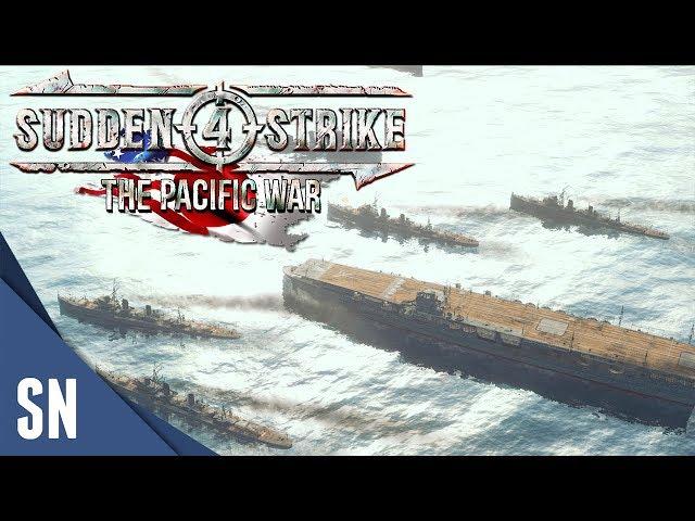 Battle #4 Battle of Santa Cruz - Sudden Strike 4 - The Pacific War Campaign [Japanese]