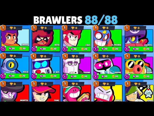 How I Unlocked Every Brawler with 0 Trophies!