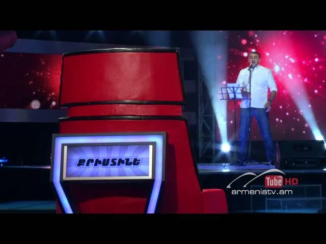 Mkrtich Arzumanyan,You Are So Beautiful - The Voice Of Armenia - Blind Auditions - Season 2