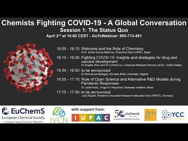 Chemists Fighting COVID-19 - The Status Quo