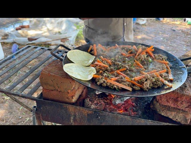 PICOSOS PERO SABROS CHILES TOREADOS CON UNA ¡¡CARNE MOLIDA AL DISCO!! || RUTA LA NUEVE