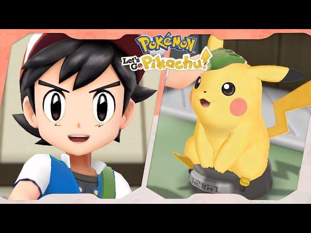 Pokemon Let's Go, Pikachu! for Switch ᴴᴰ Full Playthrough