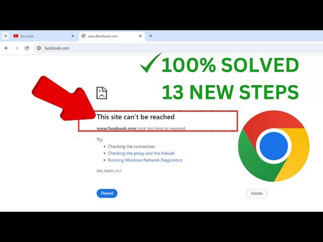 This Site Can't be Reached Problem In GOOGLE CHROME  |This Site Can't be Reached Error in Chrome