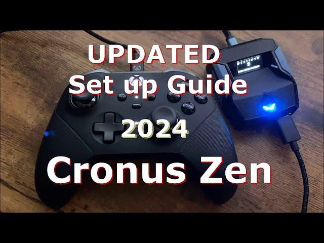 Cronus Zen UPDATED Walk Through Set Up guide - 2024