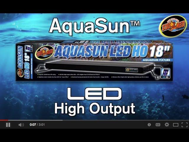 Zoo Med AquaSun® LED HO Aquarium Fixture