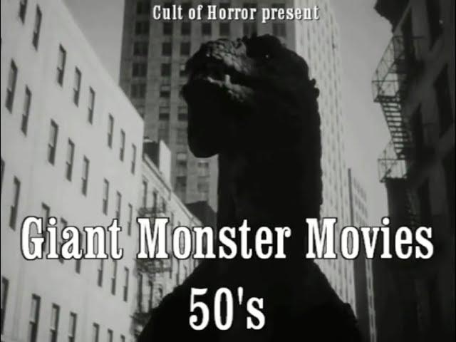 Giant Monster Movies 50's