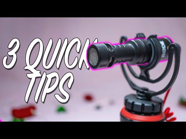 RODE VideoMicro - 3 Hacks for Better Audio