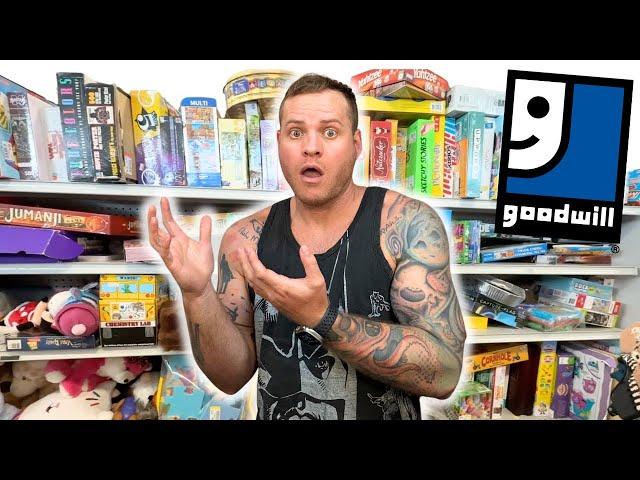 The MOST Packed Goodwill Shelves We've Ever Seen!