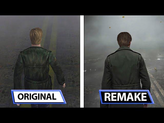 Silent Hill 2 | Remake vs Original | Gameplay Comparison | Silent Hill Transmission