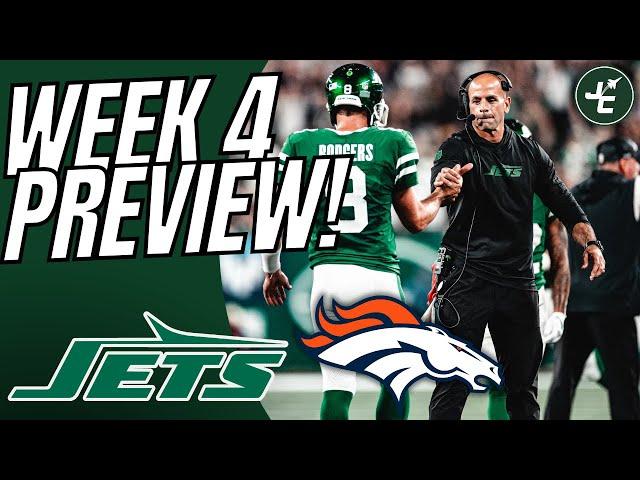 Denver Broncos vs New York Jets PREVIEW! | Week 4 2024