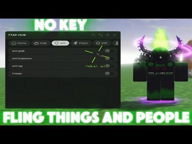 fling thing and people script op anti grab auto farm power throw