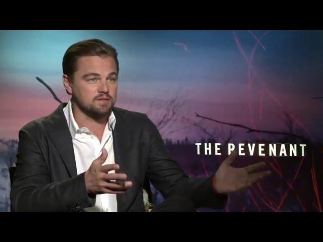 The Revenant: Leonardo DiCaprio "Hugh Glass" Exclusive Interview | ScreenSlam