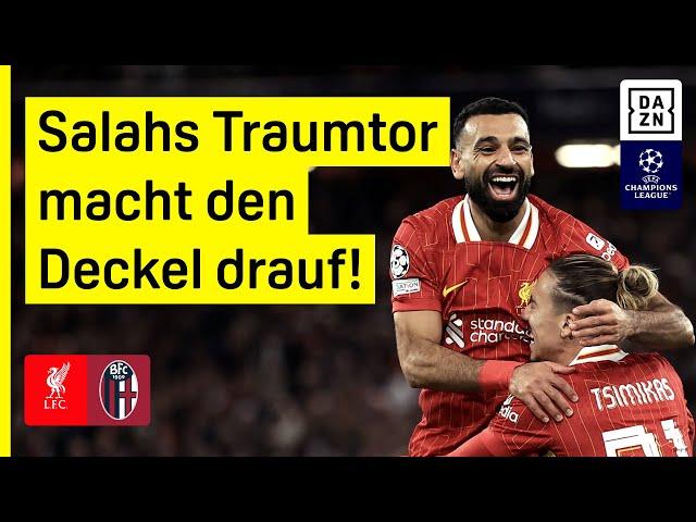 Salah & MacAllister lassen the Kop beben: Liverpool - Bologna | UEFA Champions League | DAZN