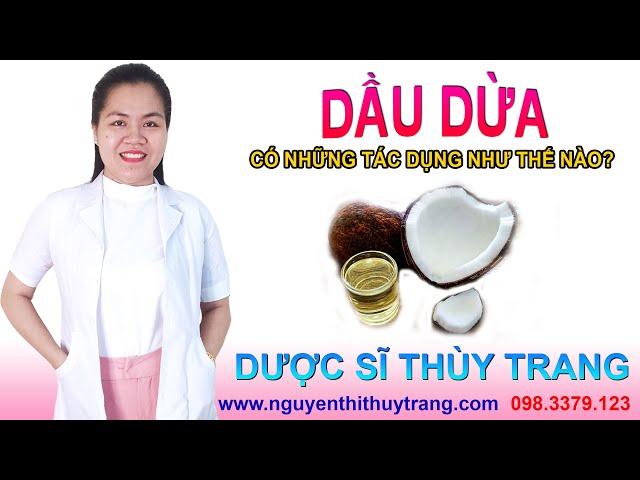 Tác dụng dầu dừa nguyên chất giúp làm đẹp như thế nào
