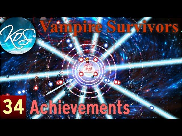 Vampire Survivors 34 - UNLOCKING QUEEN SIGMA! - Achievement Run