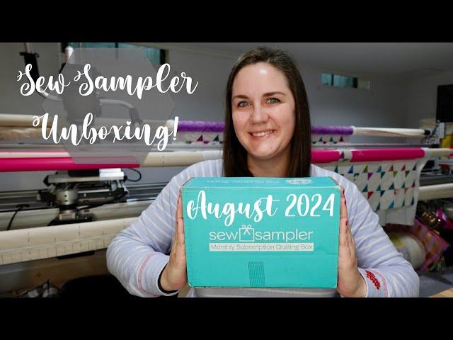 August 2024 SEW SAMPLER Unboxing | Fat Quarter Shop Subscription Box