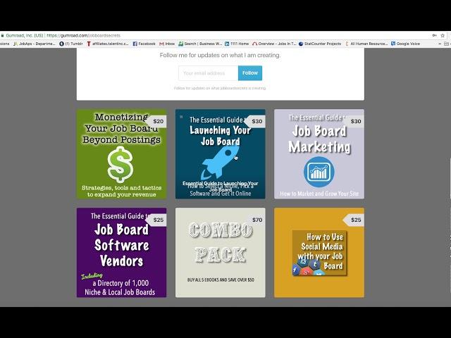 My Job Board Ebooks
