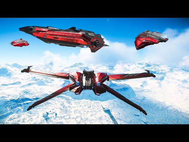 The Most Popular Ships of Star Citizen