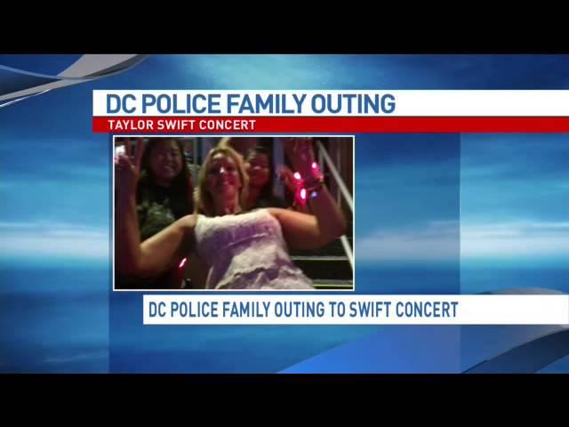 D.C. police family outing to Swift concert