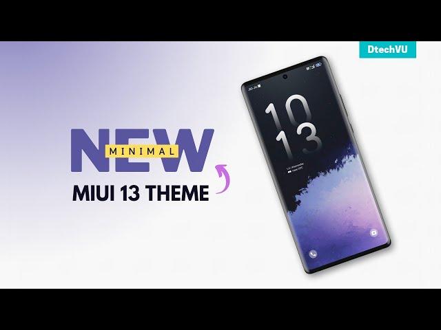 Minimal MIUI 13 theme with Control Center support | Best MIUI Themes for Xiaomi, Poco MIUI 13