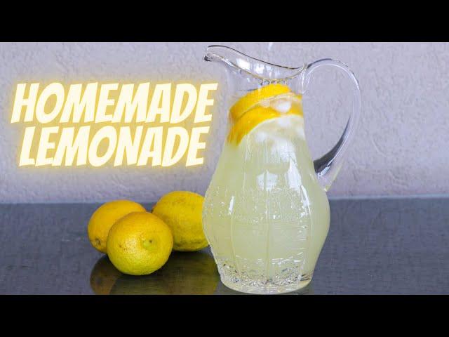 How to Make Homemade Lemonade