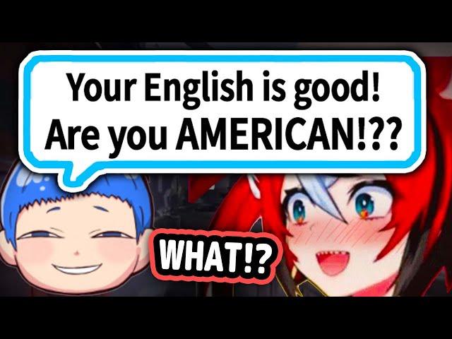 JP Streamer Broke Bae After Complimenting Her English And Thinking She Was American...【Hololive】