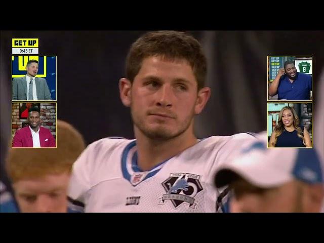 When QB Dan Orlovsky mistakenly committed a safety with the Lions 