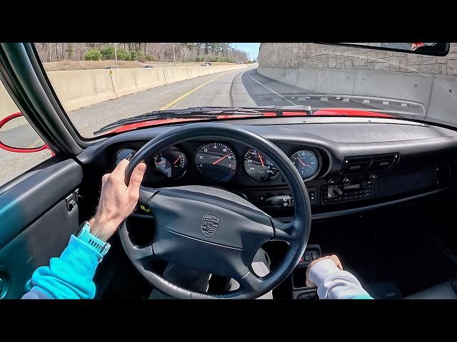 1996 Porsche 911 Carrera RS - The Lightweight 993 Air Cooler You NEED To Hear (POV Drive)