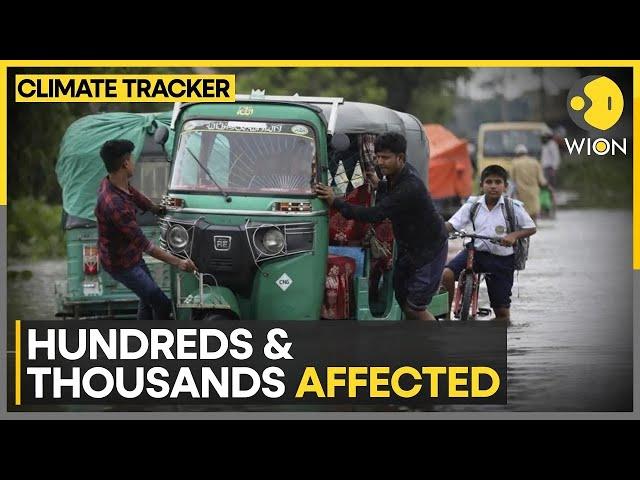 India Monsoon: Heavy rains triggers floods 7 landslides | WION Climate Tracker