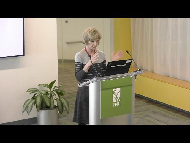 Marie Ruel, Director, Poverty, Health, and Nutrition Division, IFPRI