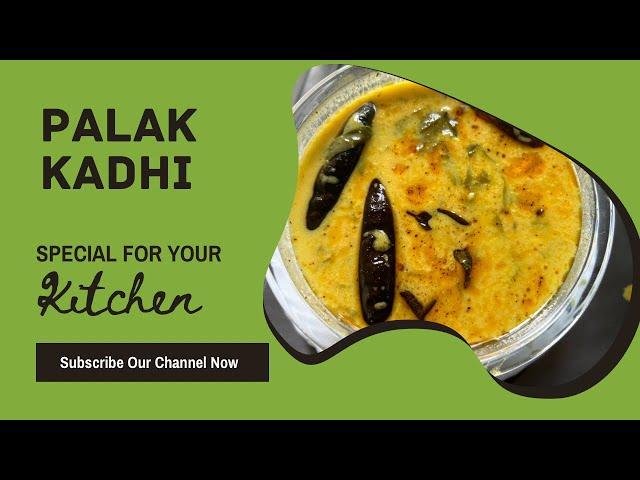 "Spinach Kadhi Recipe: A Green Twist to the Classic Delight!"# kadhi # spinach # healthy