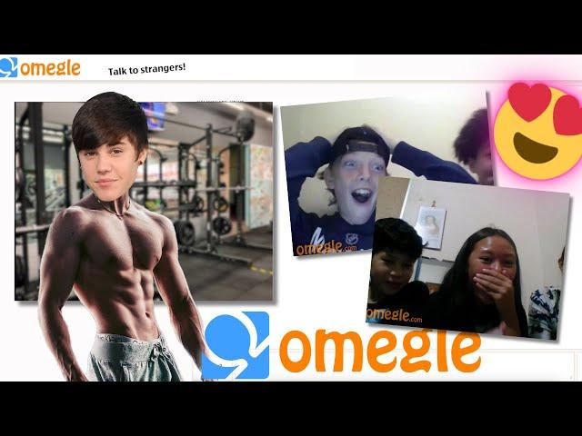 JB BODYBUILDER TROLLING ON OMEGLE (Crazy Reactions)