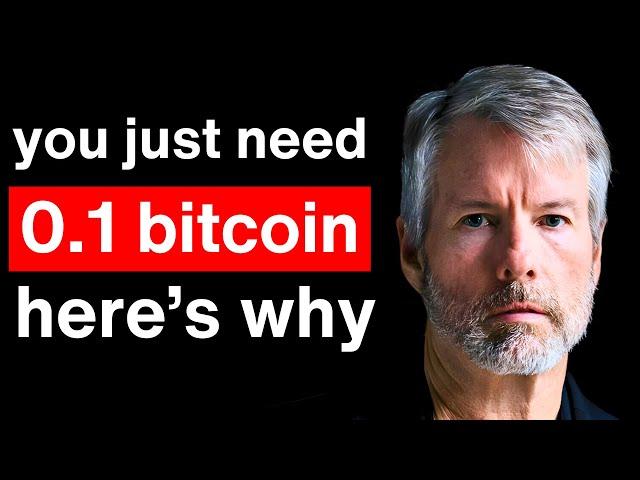 Michael Saylor Bitcoin Podcast: Why you NEED To Own At Least 0.1 Bitcoin [2024]