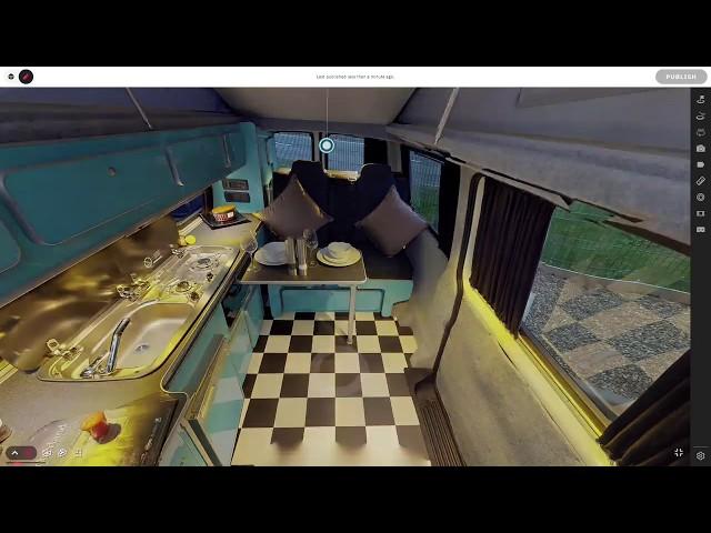 Volkswagen Camper King Monte Carlo Camper Van Walk-Through 3D Tour