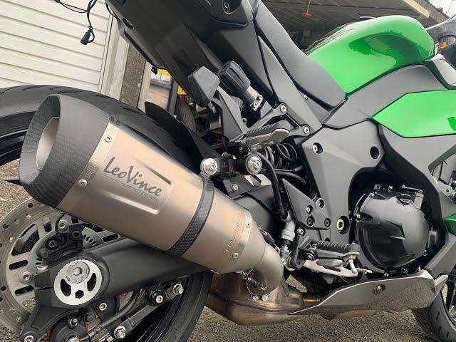 Ninja 1000SX 2020 - LeoVince Exhaust Swap