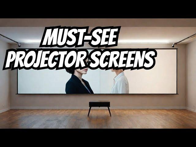 I Replaced My OLD Projector Screen with a NEW 2025 Model and Was SHOCKED