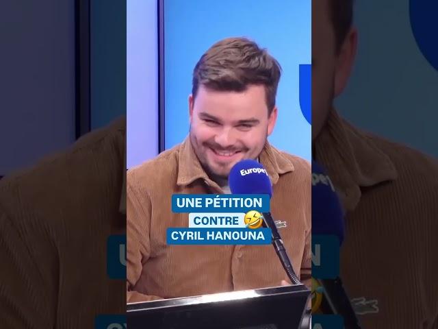 Une pétition dans le studio contre Cyril Hanouna  #shorts #radio