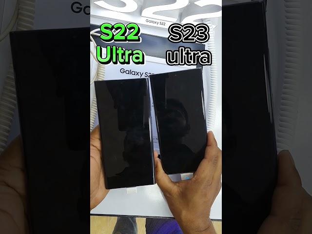 Samsung Galaxy S22 Ultra Vs Samsung Galaxy S23 Ultra Reboot Test