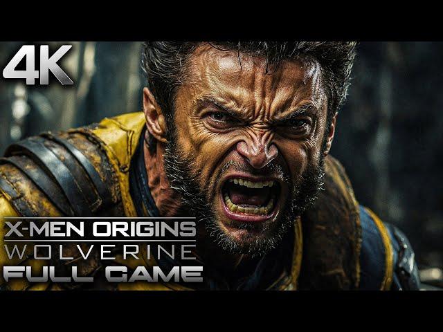 X-Men Origins Wolverine｜Full Game Playthrough｜4K