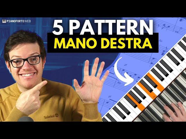 Accompagnamento al Pianoforte: 5 Pattern per Mano Destra 