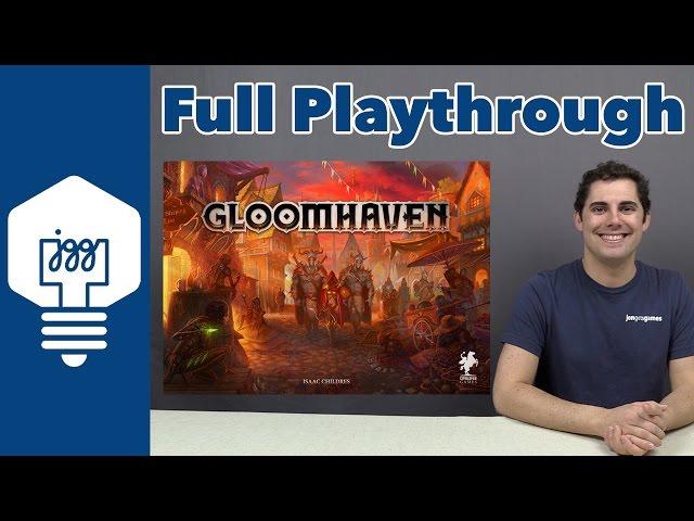 Gloomhaven Random Dungeon Full Playthrough - JonGetsGames