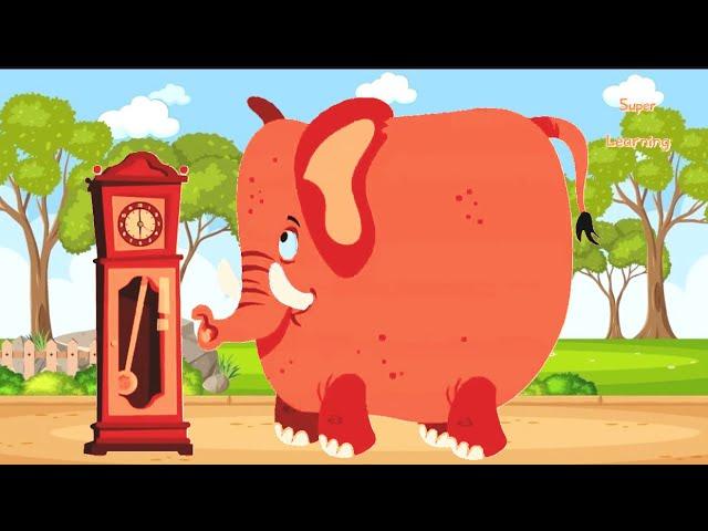 Hickory Dickory Dock MAMMOTH went up the Clock