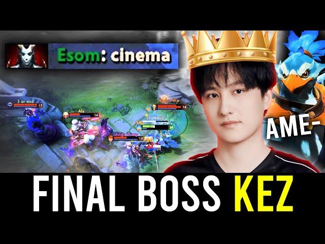 AME-GOD just created a FINAL BOSS KEZ.. - "ABSOLUTE CINEMA"